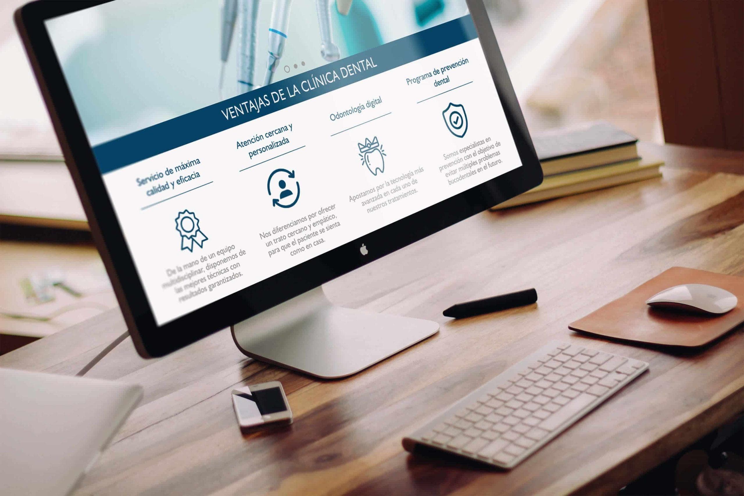 Ventajas de una página web para dentistas