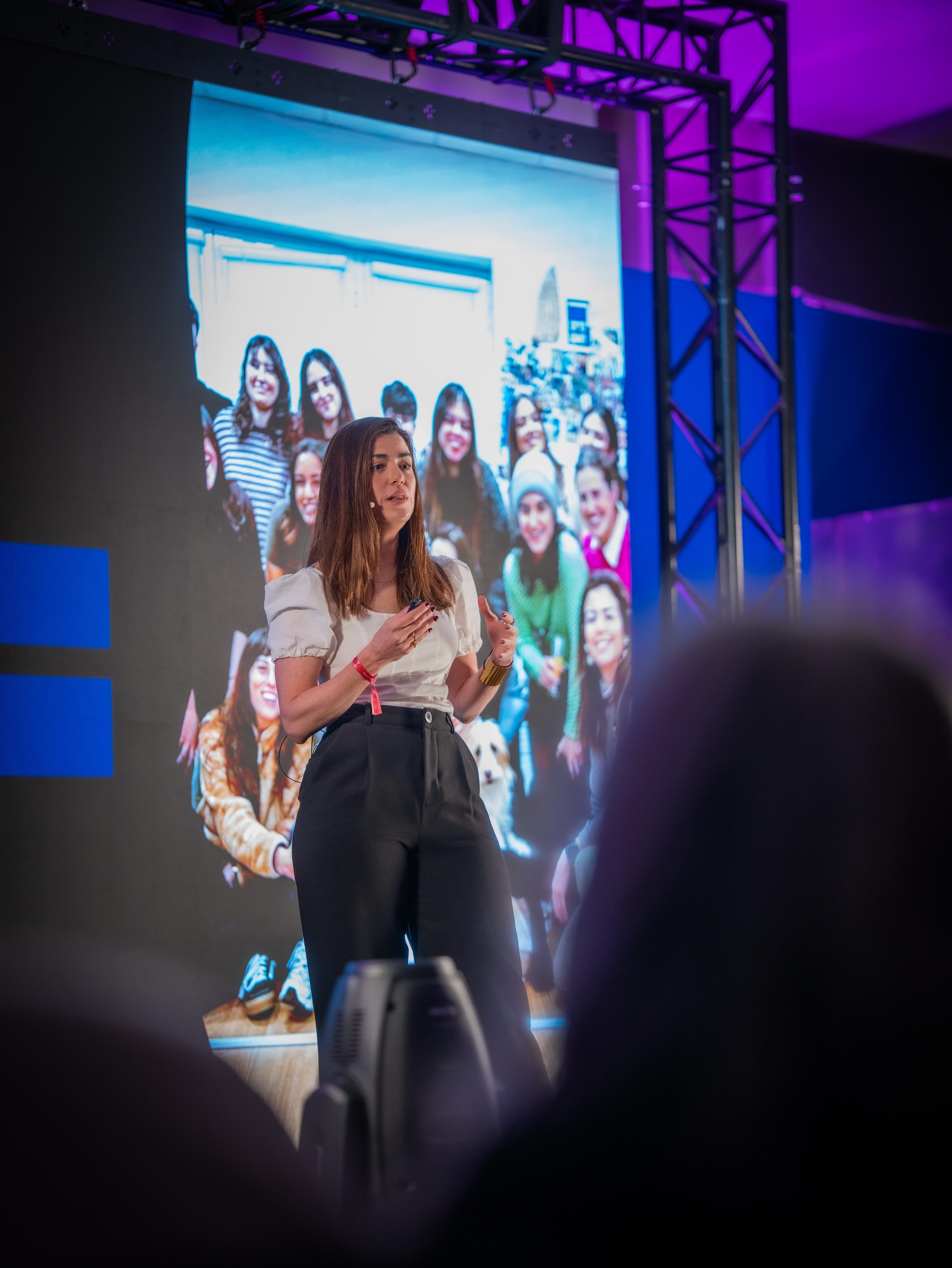 Daniela Goicoechea en el Summit