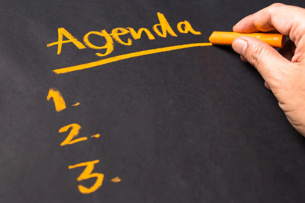 Agenda del día