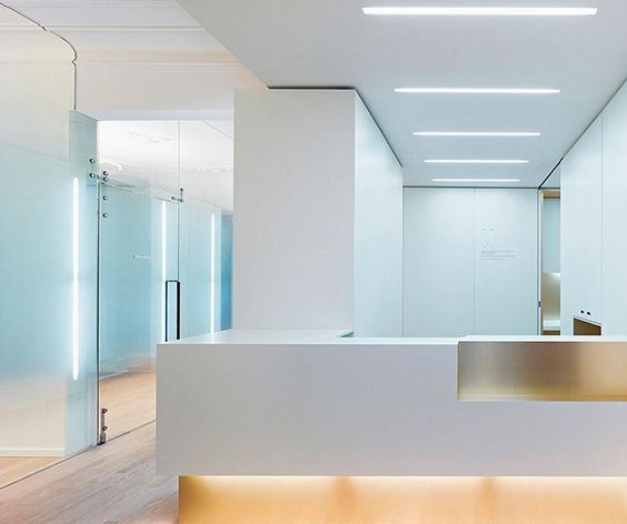 Interiorismo para clínicas dentales: luces led